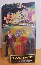 Kenner 1995 Batman Forever TWO-FACE with Turbo-Charge Cannon and Good/Evil Coin