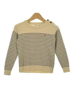 bonpoint Sweaters BeigexBlack(Border) 120(7T8T) 2200510277192 - Picture 1 of 7