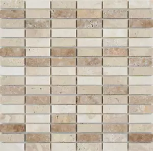Piastrella semplice - Piastrella mosaico marmo, ""Collezione Nevada"" MM 3201 - Pagnotta, Lucidata - Foto 1 di 5