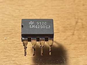 One LM4250CJ Programmable Operational Amplifier, DIP-8. - Picture 1 of 2
