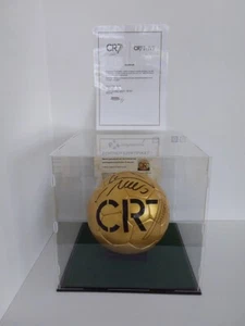 Fußball Cristiano Ronaldo signiert Portugal Fußball Real Madrid Autogramm Ball - Bild 1 von 8