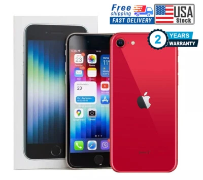 ¡NUEVO! Apple iPhone SE 2022 5G 3ª Generación - Desbloqueado de fábrica / (Cualquier Portador) Foto 1 de 4