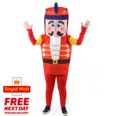 ILOVEFANCYDRESS ADULTS CHRISTMAS NUTCRACKER FANCY DRESS COSTUME OUTFIT FUNNY NOVELTY PARTY