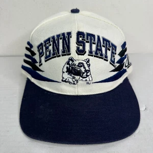Vintage Penn State Nittany Lions Hat Cap Logo Athletic Diamond Football Snapback - Picture 1 of 10