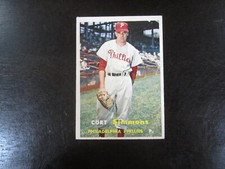1957 Topps # 158 Curt Simmons Card (C) Philadelphia Phillies