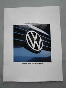 Folleto de coche Volkswagen años 90 Golf, Cabrio, Passat, Corrado, Eurovan - Imagen 1 de 4