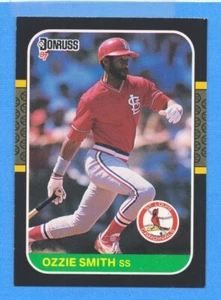 1987 Donruss #60 Ozzie Smith Cardinals - Picture 1 of 1