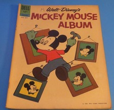 WALT DISNEY MICKEY MOUSE ALBUM  Dell Comics 1962   FREE SHIPPING CANADAUSA