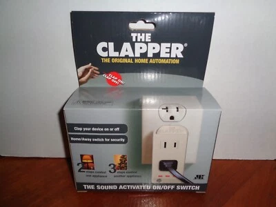 The Clapper Sound Activated On/Off Clap Switch Factory Sealed Brand New Model - Image 1 of 2