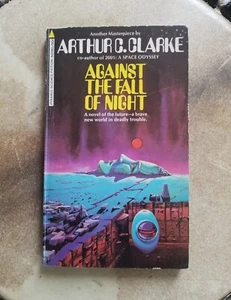 Against The Fall Of Night - Arthur C. Clarke 1974 Vtg Pyramid Science Fiction Pb - Picture 1 of 13
