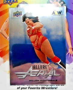 Willow Nightingale 2024 Upper Deck All Elite Wrestling Allure Aerial Insert Card - Picture 1 of 1