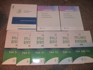 Orton Gillingham IMSE Syllable Division Book Assessment Manual Teacher Practice - Imagen 1 de 1