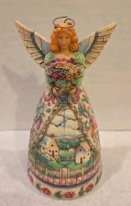 Figura de ángel pequeño Jim Shore New Beginnings 2006 Heartwood Creek 4006720 - Imagen 1 de 7