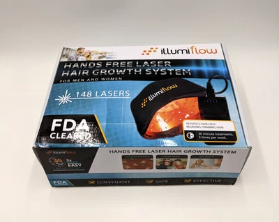 illumiFlow 148 Laser Cap | Hair Growth System for Men / Women | New Open Box - Image 1 of 4