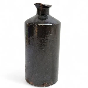 Doulton Lambeth “Church-Warden” Ink Bottle w/ Spout.  Large Stoneware Salt glaze - Picture 1 of 21