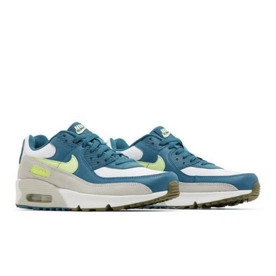Nike Air Max 90 Volt de Couro CD6864-124 Gradeschool Tamanho 4Y - Imagem 1 de 4