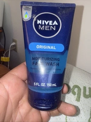 NIVEA MEN Maximum Hydration Moisturizing Face Wash with Aloe Vera, 5 Fl Oz Tube - Image 1 of 3