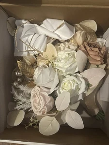 Ling’s Moment Hochzeit Blumenstrauß Terrakotta 15” - Bild 1 von 8