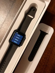 Apple Watch Series 3 42mm Aluminium Case with Sports Band GPS - Space Gray - Zdjęcie 1 z 9