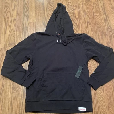 Moletom com capuz Diamond Supply Muhammad Ali preto médio novo - Imagem 1 de 4