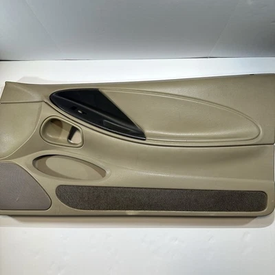 Panel de puerta interior delantero derecho Ford Mustang 1994-2004 bronceado OEM Foto 1 de 4
