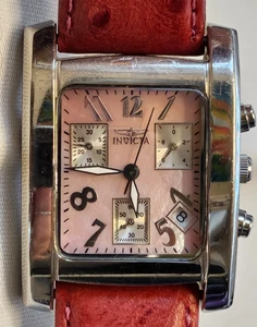 Orologio da polso donna Invicta "Angel" modello 9784 (Vera Pelle su cinturino) - "Raro" - Foto 1 di 19