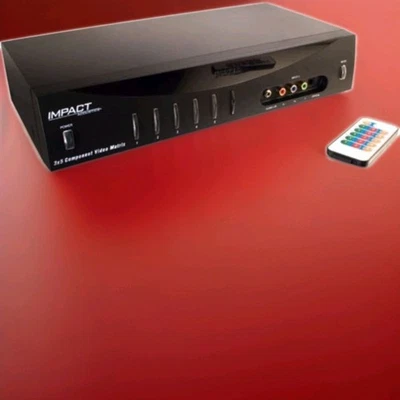 Impact Acoustics 3x5 Component Video Matrix Selector 40973 Switch - Image 1 of 2