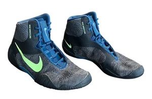 Scarpa Nike Tawa Wrestling MMA Antracite Blu Valeriana Uomo Taglia 13 CI2952 004 - Foto 1 di 9