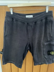 Stone Island Cargo Pocket Shorts Size M Blue - Picture 1 of 7