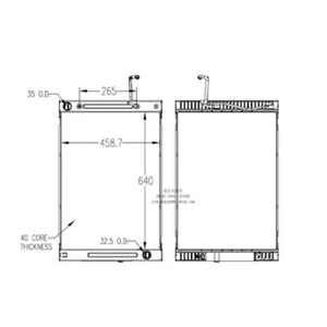 Radiator for 09-13 Infiniti G37 Sedan/Convertible Automatic Single Row - Picture 1 of 1