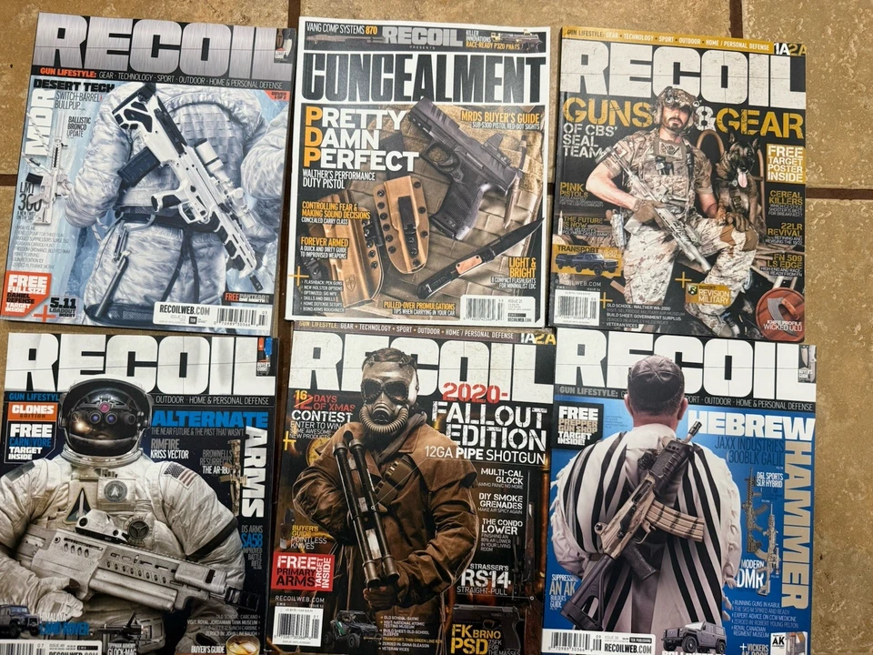RECOIL Off Grid Magazine LOT OF 6 - Image 1 of 4