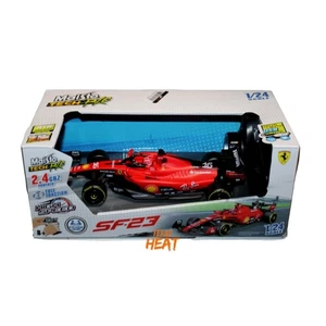New Maisto Tech RC Ferrari SF-23 F1 Car 1:24 Leclerc #16 82357 Red (E) - Picture 1 of 2