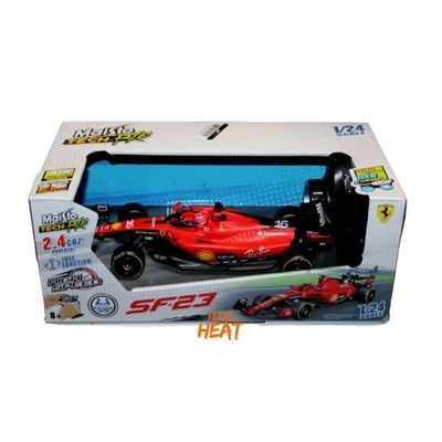 New Maisto Tech RC Ferrari SF-23 F1 Car 1:24 Leclerc #16 82357 Red (E) - Image 1 of 2