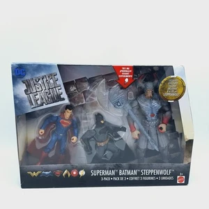 DC Justice League Superman Batman Steppenwolf Actionfigur Set Neu 2017 Mattel - Bild 1 von 8