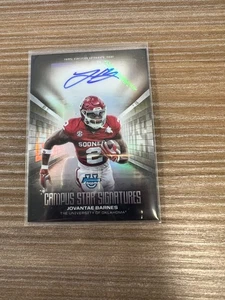 2025 Bowman Chrome U Campus Stars Jovantae Barnes Auto #CSS-JB Sooners - Picture 1 of 2