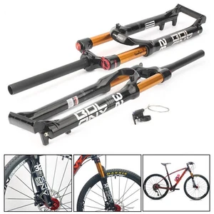 26/27.5/29" Air Shock Suspension Fork 1-1/8" Threadless Absorber Mountain Bike - Picture 1 of 15