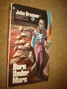 BORN UNDER MARS John Brunner PB 1973 ACE Science Fiction - Picture 1 of 1