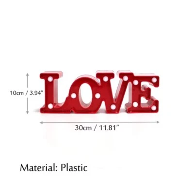 PINK Love Light Sign for Anniversary, Valentine's, Weddings  - Image 1 of 4