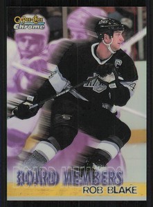 1998-99 O-Pee-Chee Chrome Board Members Refractors #B11 Rob Blake