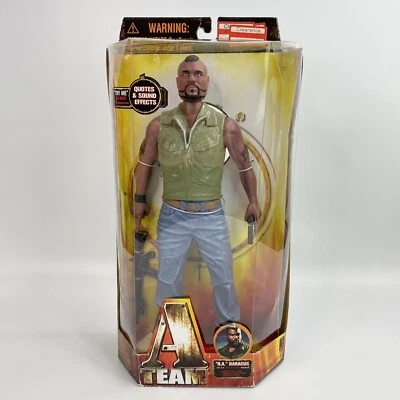 The A Team Sgt.  Figura de acción parlante "BA" Bat Attitude Baracus 12” ¡NUEVA! 2010 Foto 1 de 4