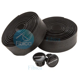 NEW EASTON MICROFIBER ROAD CYCLING BIKE HANDLEBAR TAPE END PLUGS GRIP BLACK - Picture 1 of 1
