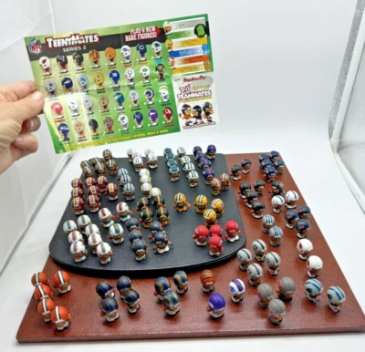 NFL Lil Compañeros de Equipo 30 Equipos Serie 2 Estatuilla Fútbol Mezcla y Combina Suelta 100+ Foto 1 de 4