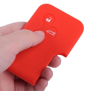 Skin Cover Silicone Remote Key Case Megane Clio for Renault Fob Cover 3 Button - Picture 1 of 14