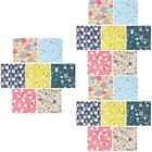  Set of 3 Printed Fabric Cotton Child Patchwork Craft Square Quilting Bundles