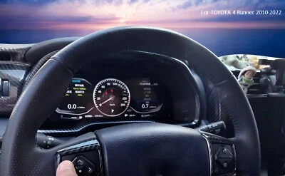 12.3" Digital Cluster Instrument Speedometer For 2010-2022 Toyota 4Runner - Image 1 of 4