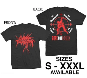 Cattle Decapitation GORE NOT CORE Shirt - Size S - M - L - XL - XXL - XXXL avail - Picture 1 of 3