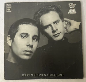 Simon and Garfunkel Bookends (Vinyl Record LP, 1968) Columbia Records Pre-owned - Picture 1 of 5