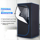 Home Spa Infrared Sauna Kit w Heating Mat Foldable Chair For Weight Loss Detox