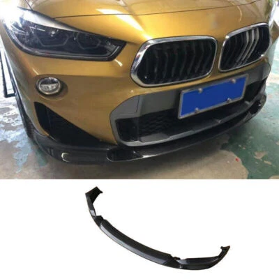 Parachoques delantero de fibra de carbono seco apto para BMW X2 F39 2018-2021 1 PIEZA Foto 1 de 4