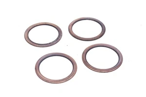 Kawasaki ZX6R ZX6 ZX 600 2008 sellos de escape sello 08 07 k112 - Imagen 1 de 3